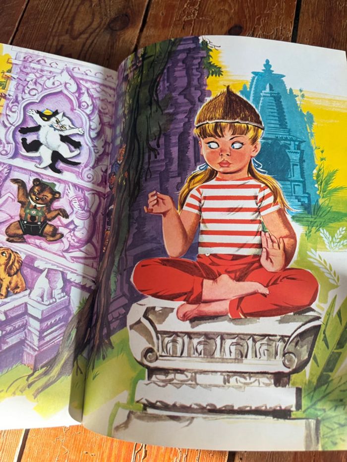 Grand livre ancien très rare Les Aventures de Caroline Pierre Probst Hachette éditions - photo numéro 14