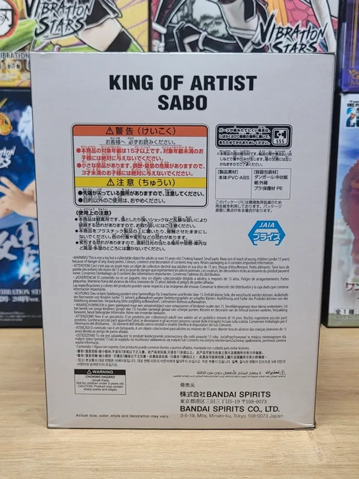 Figurine One Piece King Of Artists Sabo Banpresto Bandai Namco - photo numéro 3