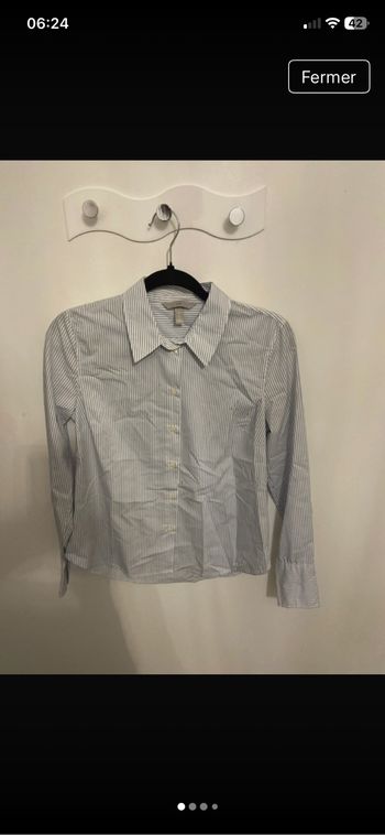 Chemise rayée  H&M 36