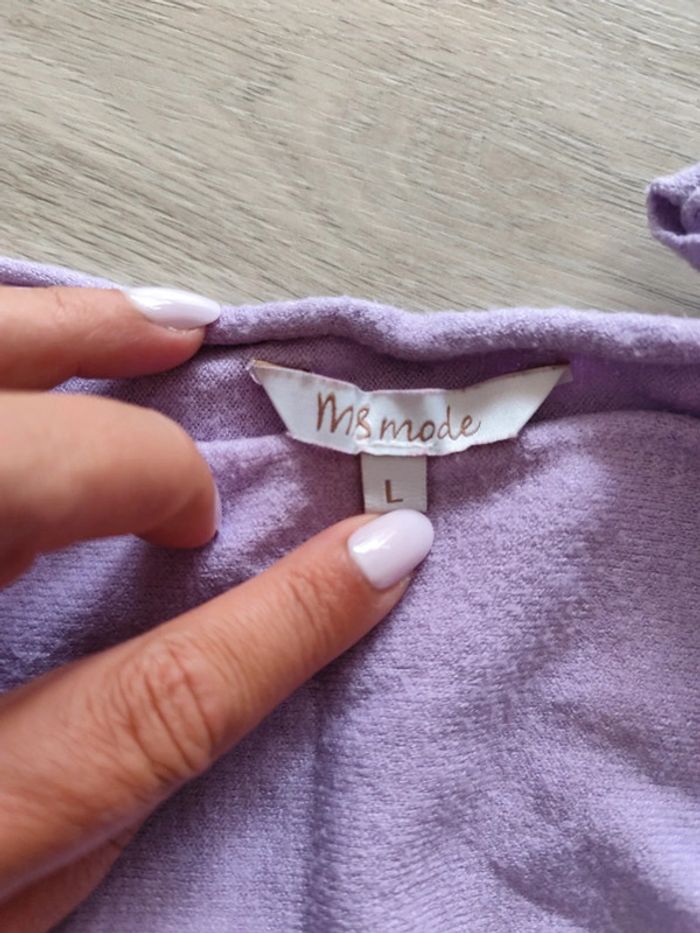 Pull mauve - photo numéro 4