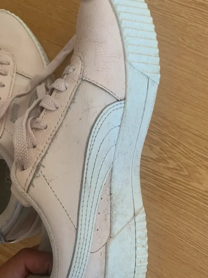 Basket Puma rose taille 36 - photo numéro 8