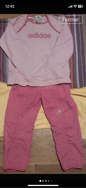 Ensemble Adidas fille 2 ans