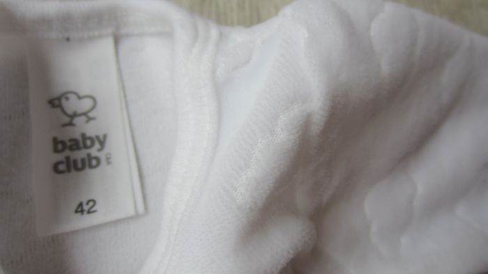 Grenouillere blanche unisexe prématuré - photo numéro 3