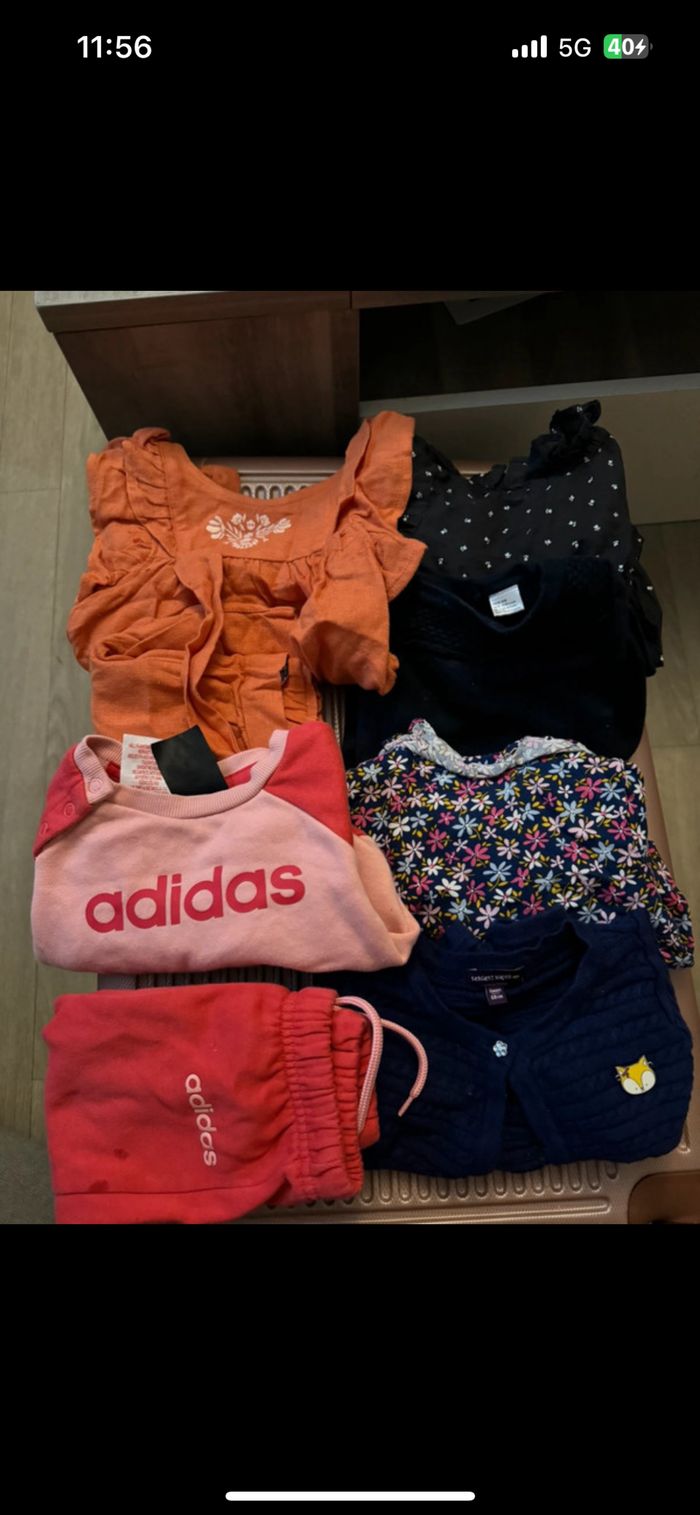 Lot de vêtement bébé 27 pièce - photo numéro 2