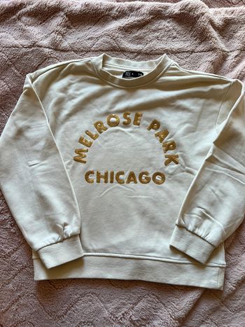 Sweat fille paillette