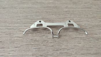 Finition arrière pièce détachée miniature Bburago Burago Chevrolet Corvette 1957 1/18 1/18e 1/18ème