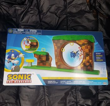 Sonic the hedgehog sega green Hills zone playset figure new sealed in box