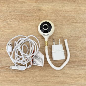 Caméra de surveillance pour bébé BÉABA Zen Connect.