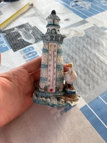 Thermomètre phare marin 15cm