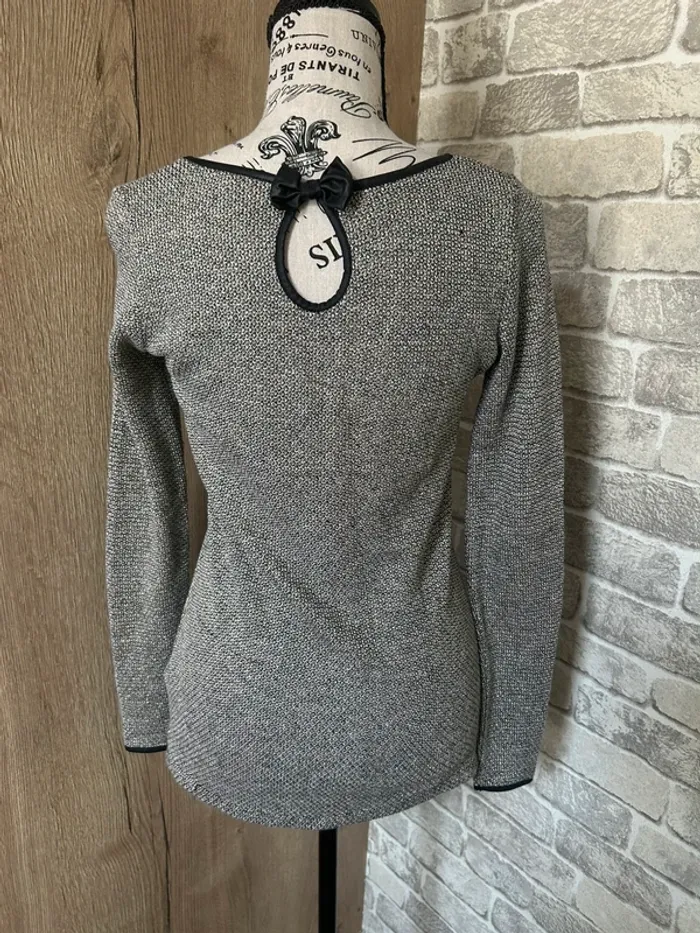 Pull léger brillant pailletée taille 36 - photo numéro 4