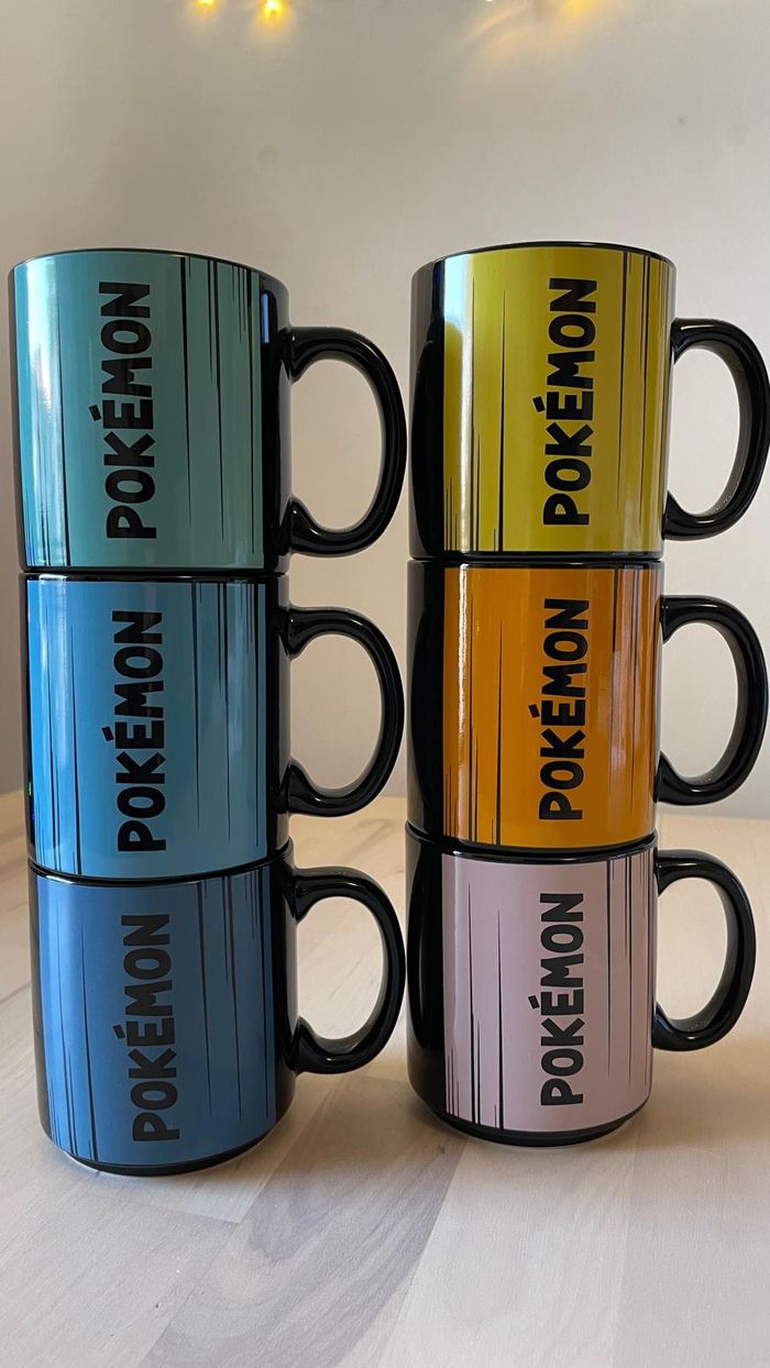 lot de 6 tasses Pokémon - photo numéro 9