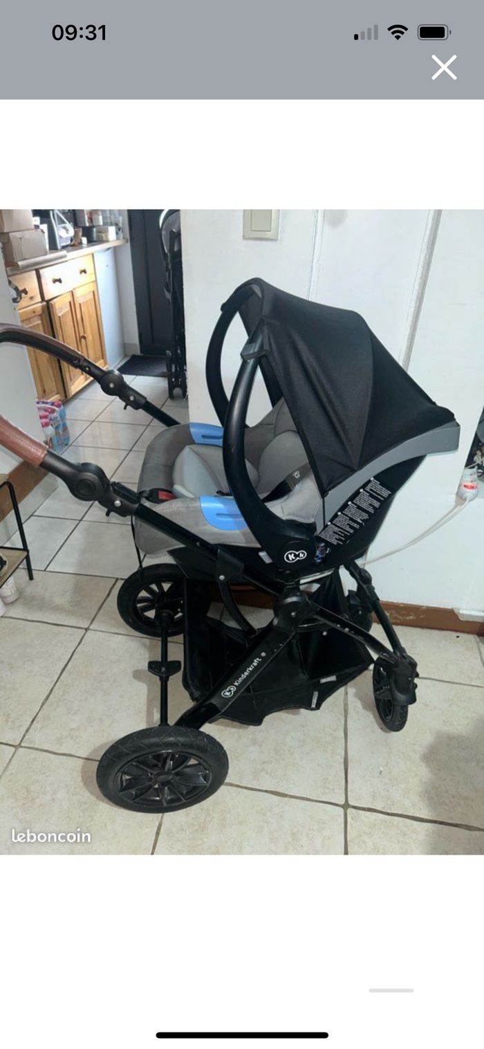 Poussette kinderkraft 3 en 1 - photo numéro 7