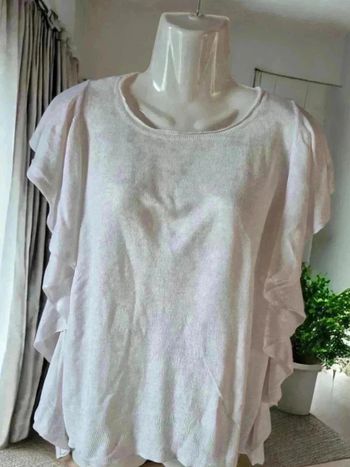 Pull manches courtes beige 🌹 M 🌹 zara