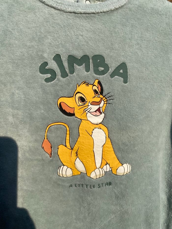 Pyjama Simba Disney / kiabi 6 mois - photo numéro 2