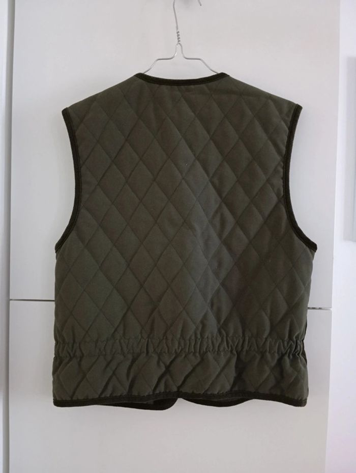 Veste sans manche en velours côtelé vintage - photo numéro 5