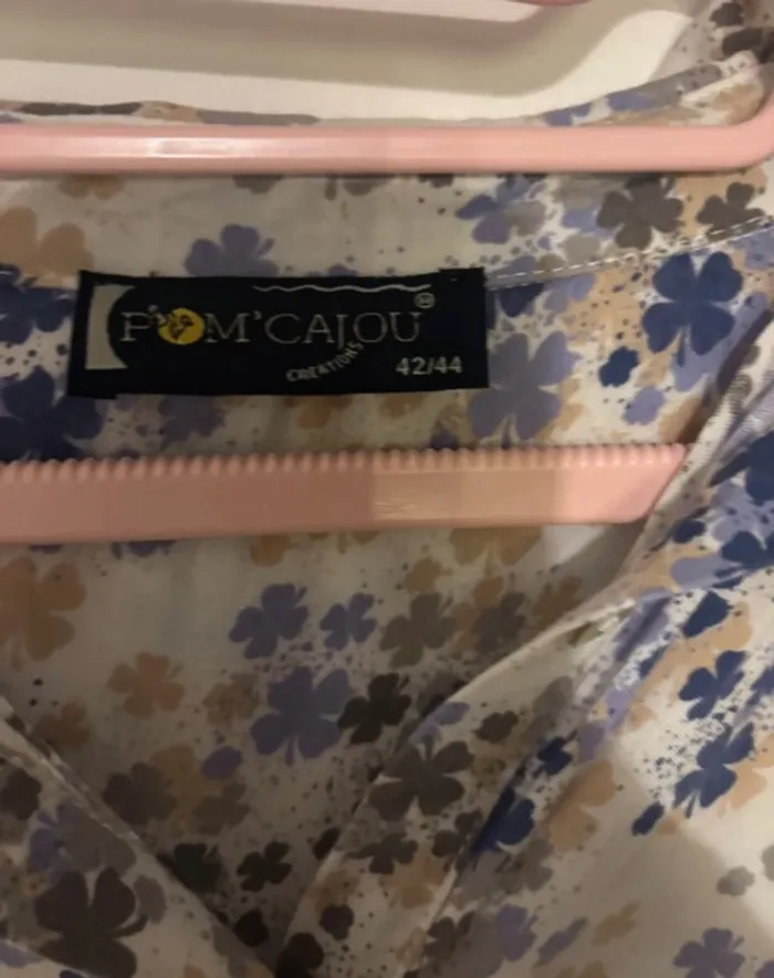 Chemisier fleuri Pom Cajou  – Taille 42/44 - photo numéro 3