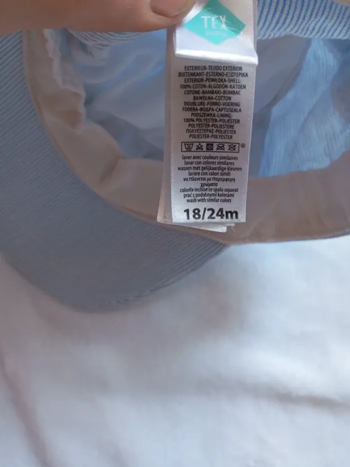 Casquette 18/24 mois tex - photo numéro 2