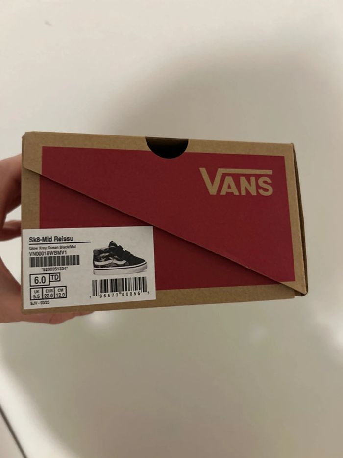 Vans basket fluorescente scratch 22 bon état - photo numéro 9