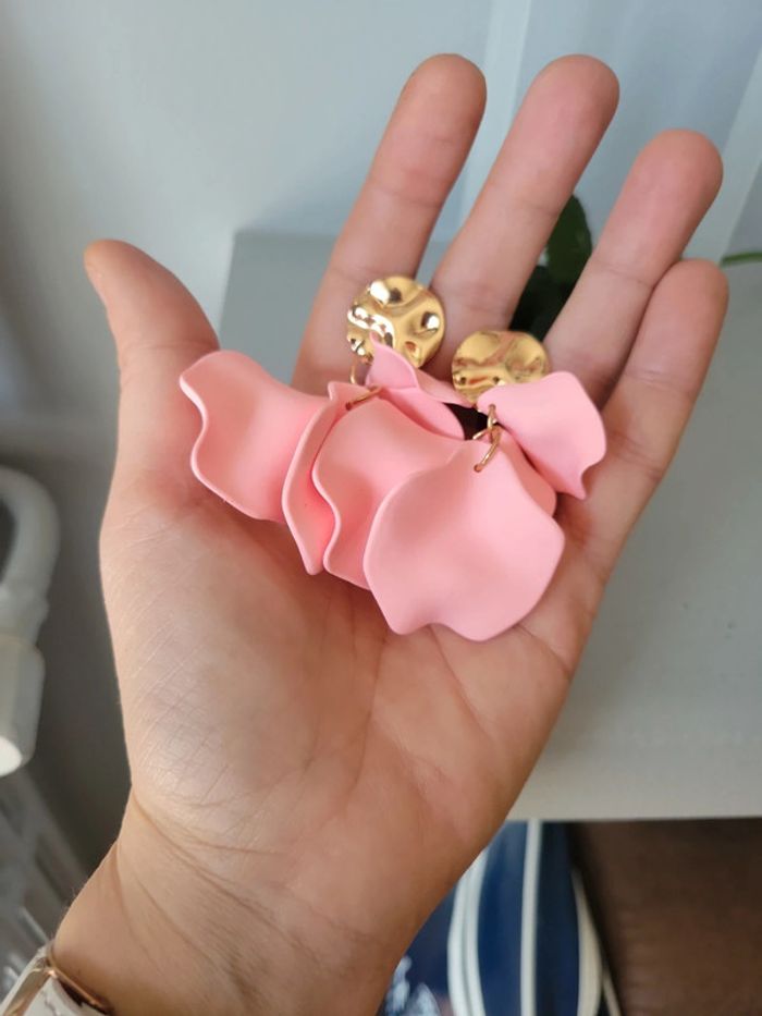 Clips petales de fleurs roses - photo numéro 12