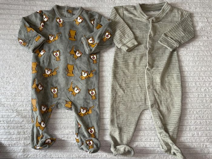 Lot pyjama velours