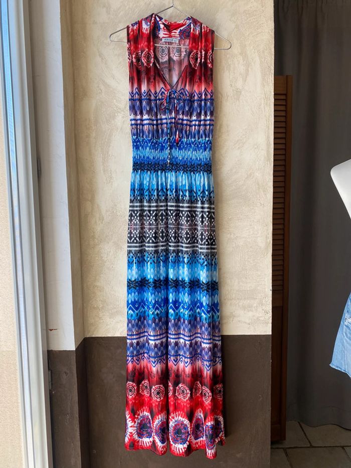 Robe longue à motifs multicolores Airisa M/L - photo numéro 5
