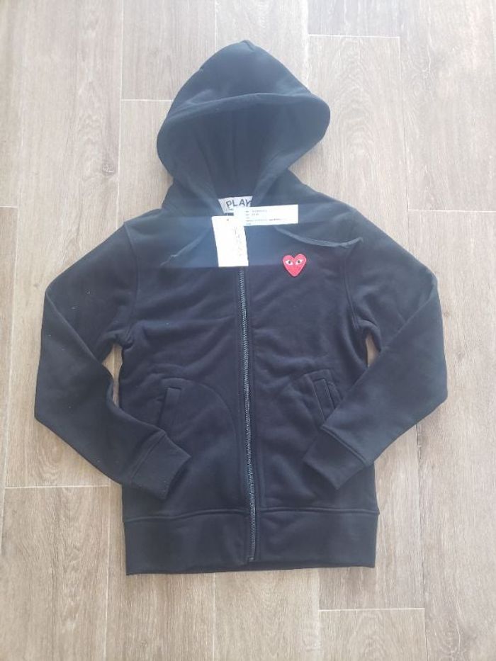 Sweat zippée