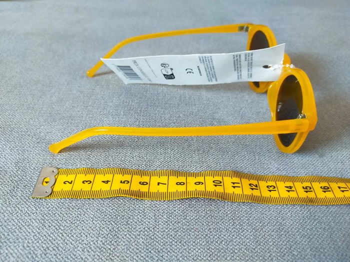 Lunettes de soleil rondes – Jaune solaire - 2 exemplaires - photo numéro 6