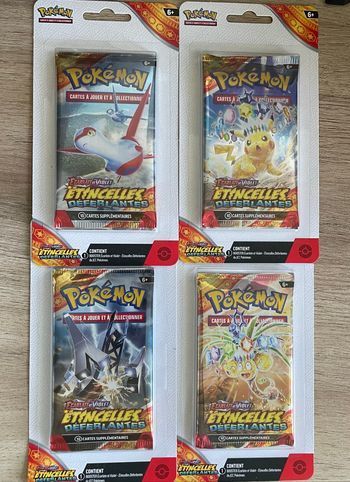 Art Set Étincelles Déferlantes Pokémon