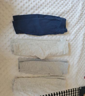 Lot 3 leggings bébé 6 mois – Mixte et confortables