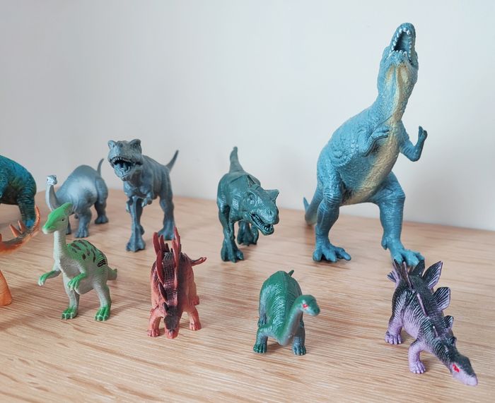 🦄 Lot de 12 petits dinosaures 🦄 - photo numéro 3