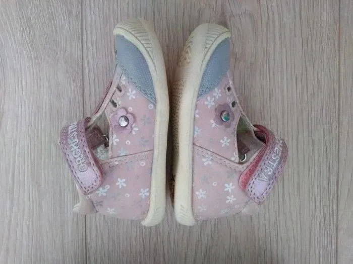 Chaussures grises et rose printemps été Orchestra - photo numéro 3