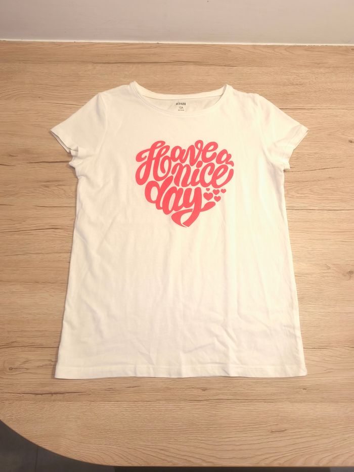Tee-shirt manches courtes 12 ans - photo numéro 1
