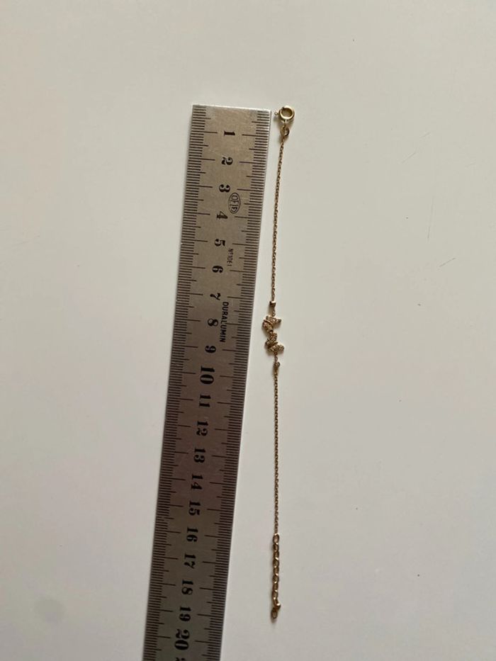 Bracelet avec papillon en strass - photo numéro 2