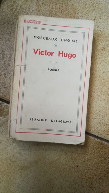 Morceaux choisis de Victor Hugo poésie