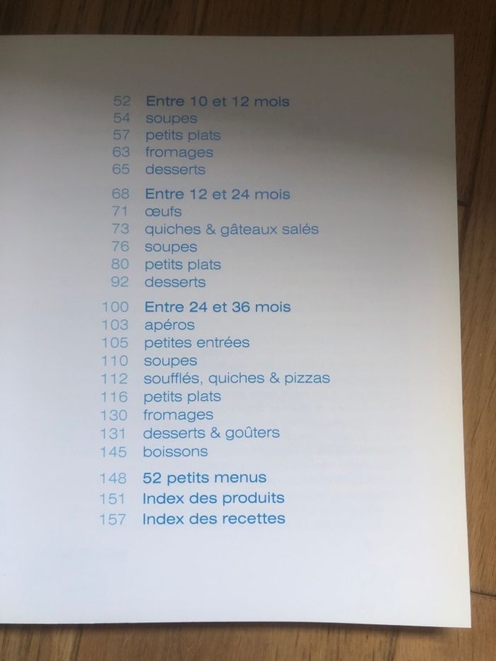 Mes petits plats pour bebe - De 4 mois à 3 ans - photo numéro 3