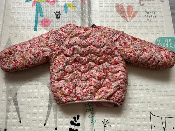 Doudoune légère floral 18 mois - photo numéro 4