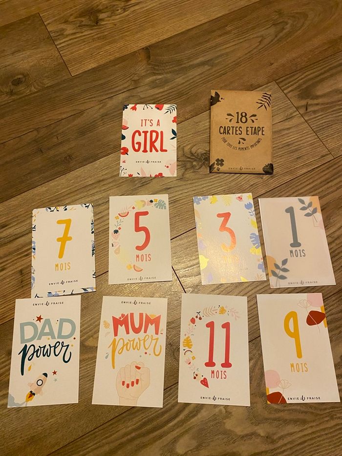 18 cartes étapes pour bébé - photo numéro 3