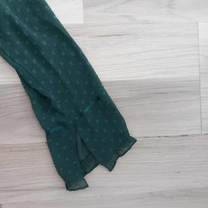 Chemisier femme vert à manches longues Tex taille 38 - photo numéro 9