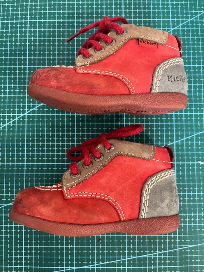 Kickers rouge - photo numéro 3