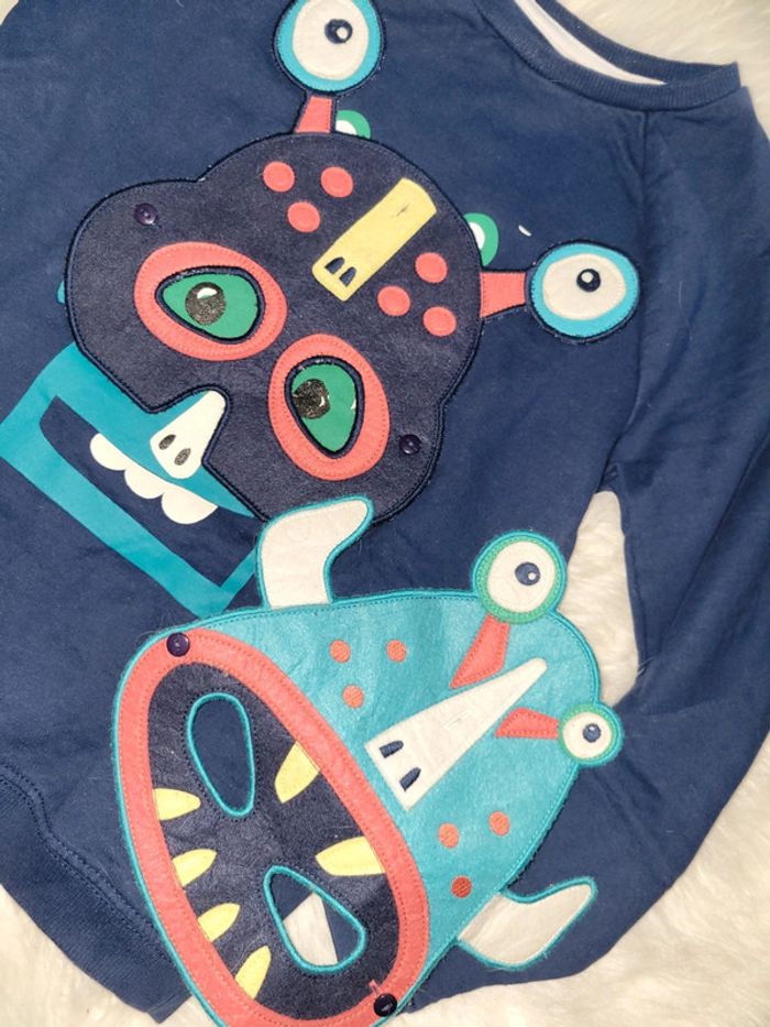 Sweat monstre dpam - photo numéro 2