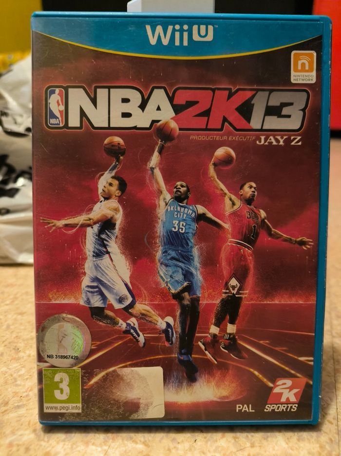 Jeu Wii U NBA 2K13 rare - photo numéro 1