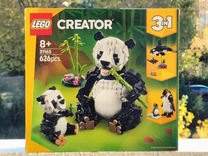 Lego creator la famille panda