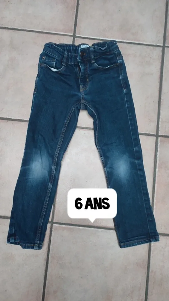 Pantalon jean Kiabi
