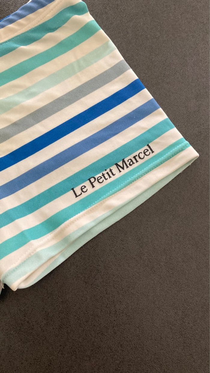 Le petit marcel maillot de bain boxer bermuda short vêtement garçon 8 ans - photo numéro 2