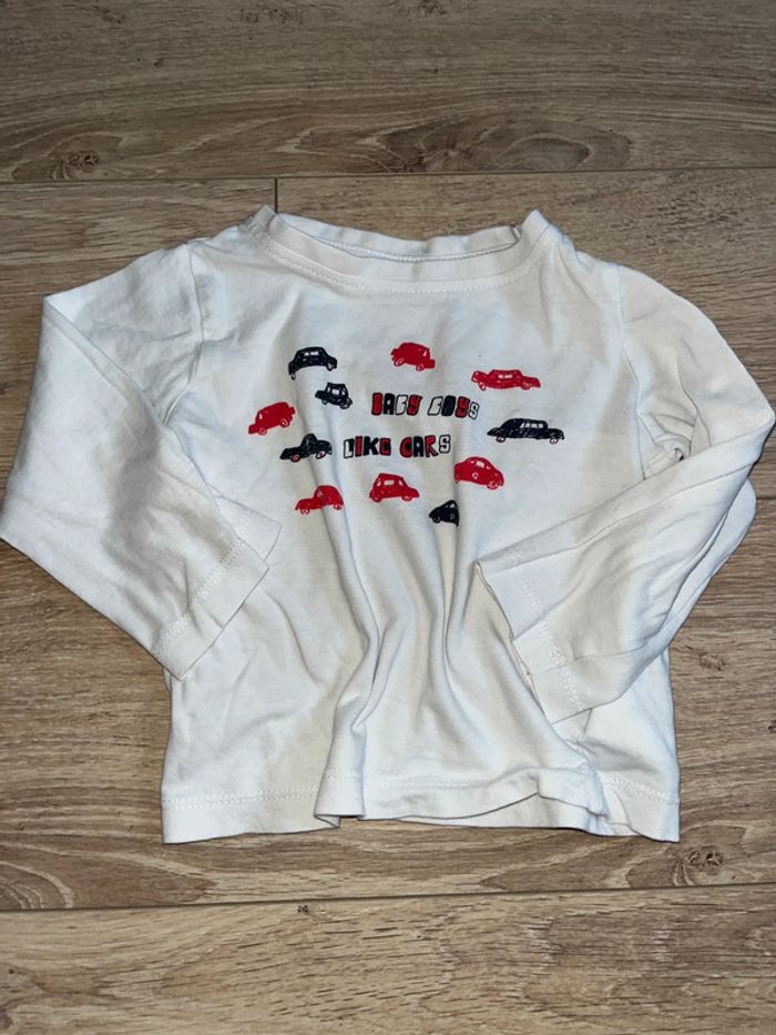 Haut manches longues 24 mois