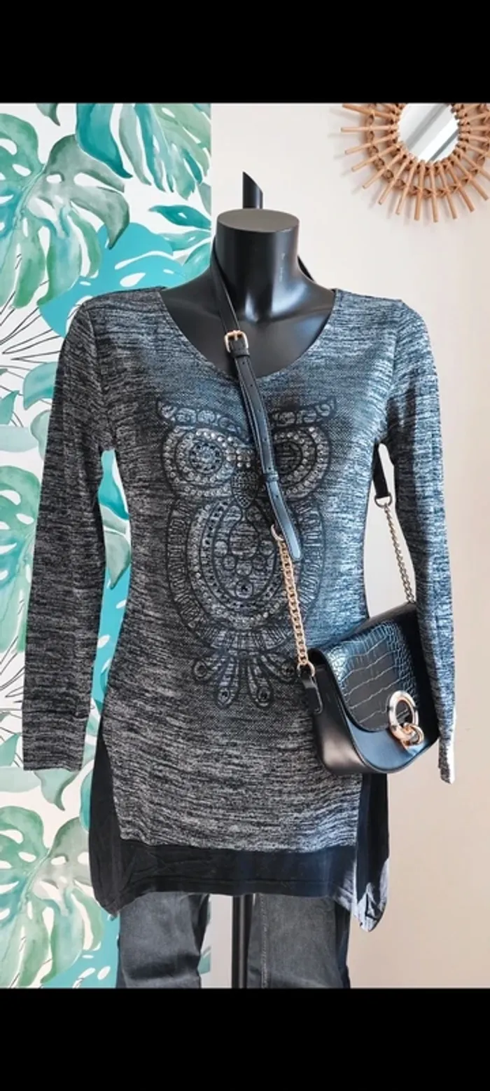 Tunique en coton. Taille 38