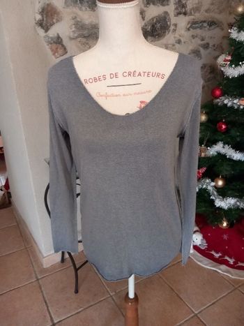 Pull longueur 57 cm.