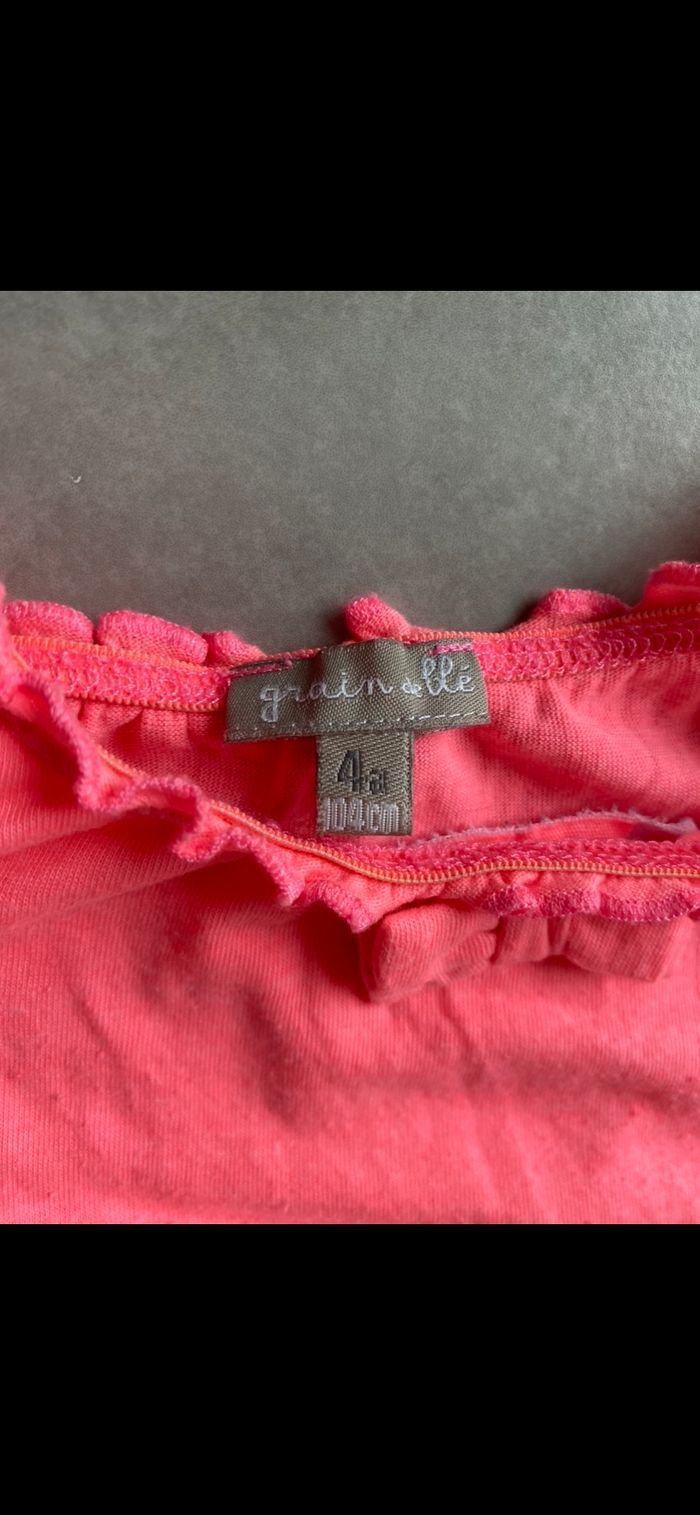 Débardeur flashy grain de blé 4 ans - photo numéro 4