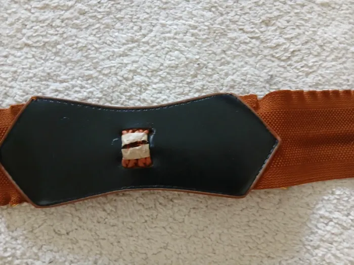 Ceinture marron élastique - photo numéro 6