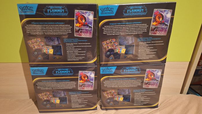 Lot de 4 ETB Flamme Fantasmagorique - photo numéro 2